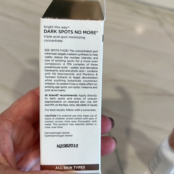 NWOT, unopened, cellophane wrapped Dr. Brandt Dark Spots No More - Picture 5 of 5